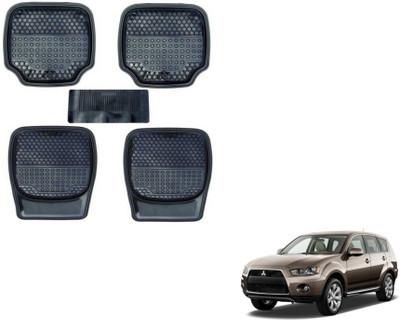 MOCKHE PVC (Polyvinyl Chloride) Standard Mat For  Mitsubishi Outlander(Black)