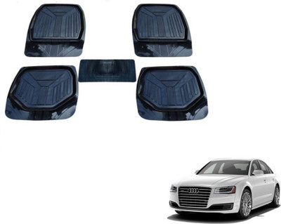 MOCKHE PVC (Polyvinyl Chloride) Standard Mat For  Audi A8(Black)
