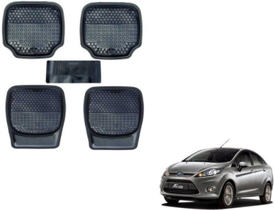 MOCKHE PVC (Polyvinyl Chloride) Standard Mat For  Ford Fiesta(Black)