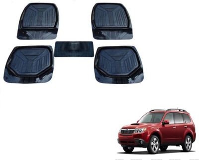 MOCKHE PVC (Polyvinyl Chloride) Standard Mat For  Chevrolet Forester(Black)