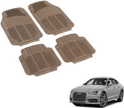MOCKHE PVC (Polyvinyl Chloride) Standard Mat For  Audi A7(Beige)