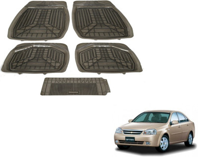 MOCKHE PVC (Polyvinyl Chloride) Standard Mat For  Chevrolet Optra(Grey)