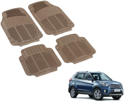 MOCKHE PVC (Polyvinyl Chloride) Standard Mat For  Hyundai Creta(Beige)