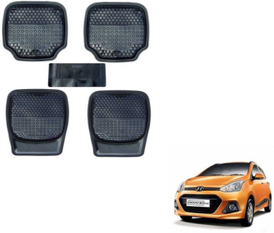 MOCKHE PVC (Polyvinyl Chloride) Standard Mat For  Hyundai Grand i10(Black)