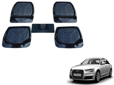 MOCKHE PVC (Polyvinyl Chloride) Standard Mat For  Audi A6(Black)