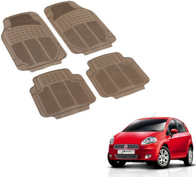 MOCKHE PVC (Polyvinyl Chloride) Standard Mat For  Fiat Punto(Beige)