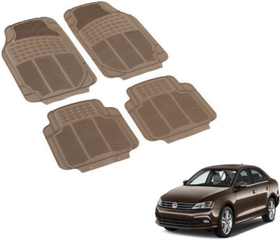 MOCKHE PVC (Polyvinyl Chloride) Standard Mat For  Volkswagen Jetta(Beige)