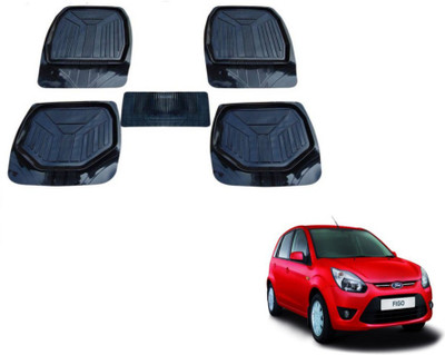 MOCKHE PVC (Polyvinyl Chloride) Standard Mat For  Ford Figo(Black)