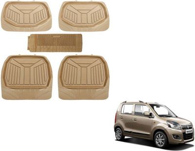 MOCKHE PVC (Polyvinyl Chloride) Standard Mat For  Maruti Suzuki WagonR Stingray(Beige)