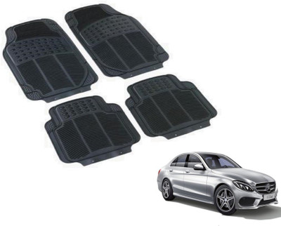 MOCKHE PVC (Polyvinyl Chloride) Standard Mat For  Mercedes Benz C-Class(Black)