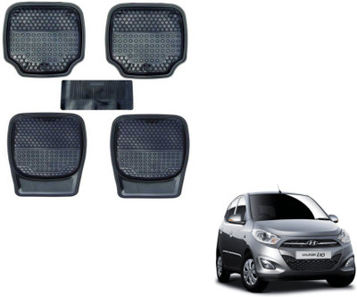 MOCKHE PVC (Polyvinyl Chloride) Standard Mat For  Hyundai i10(Black)