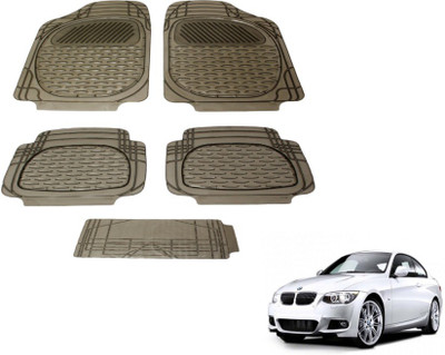 MOCKHE PVC (Polyvinyl Chloride) Standard Mat For  BMW 320D(Grey)