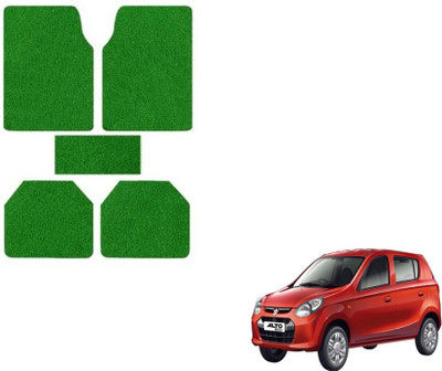 MOCKHE Rubber, Plastic Standard Mat For  Maruti Suzuki Alto 800(Green)