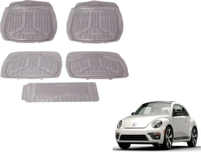 MOCKHE PVC (Polyvinyl Chloride) Standard Mat For  Volkswagen Beetle(Grey)
