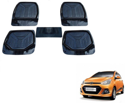 MOCKHE PVC (Polyvinyl Chloride) Standard Mat For  Hyundai Grand i10(Blue)