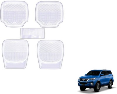 MOCKHE PVC (Polyvinyl Chloride) Standard Mat For  Toyota Fortuner(Clear)