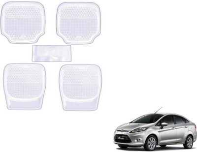 MOCKHE PVC (Polyvinyl Chloride) Standard Mat For  Ford New Fiesta(Clear)