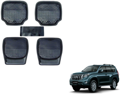 MOCKHE PVC (Polyvinyl Chloride) Standard Mat For  Toyota Land Cruiser Prado(Black)