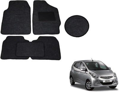 MOCKHE Fabric Standard Mat For  Hyundai Eon(Black)