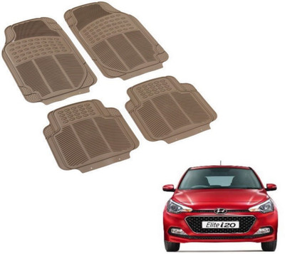 MOCKHE PVC (Polyvinyl Chloride) Standard Mat For  Hyundai Elite i20(Beige)