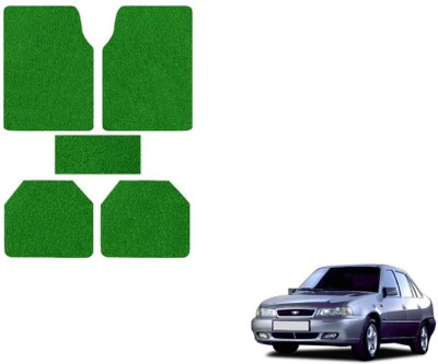 MOCKHE Rubber, Plastic Standard Mat For  Daewoo Cielo(Green)