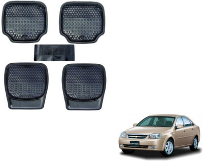 MOCKHE PVC (Polyvinyl Chloride) Standard Mat For  Chevrolet Optra(Black)
