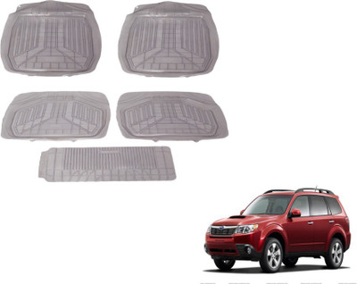 MOCKHE PVC (Polyvinyl Chloride) Standard Mat For  Chevrolet Forester(Grey)