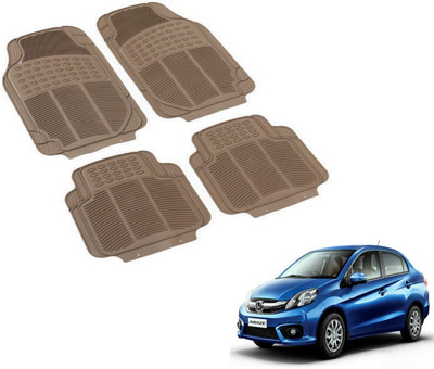MOCKHE PVC (Polyvinyl Chloride) Standard Mat For  Honda Amaze(Beige)