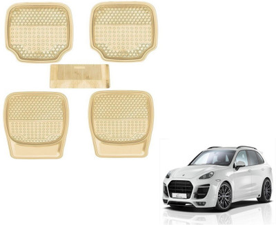 MOCKHE PVC (Polyvinyl Chloride) Standard Mat For  Porsche Cayenne(Beige)