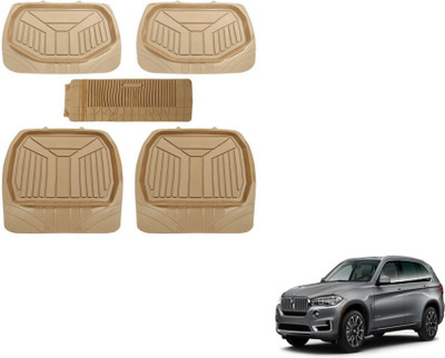 MOCKHE PVC (Polyvinyl Chloride) Standard Mat For  BMW X5(Beige)