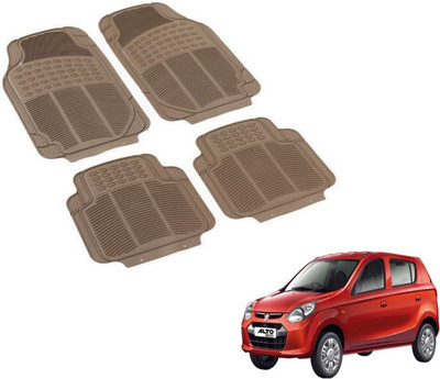 MOCKHE PVC (Polyvinyl Chloride) Standard Mat For  Maruti Suzuki Alto 800(Beige)