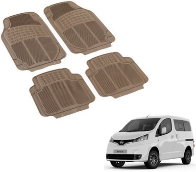 MOCKHE PVC (Polyvinyl Chloride) Standard Mat For  Nissan Evalia(Beige)