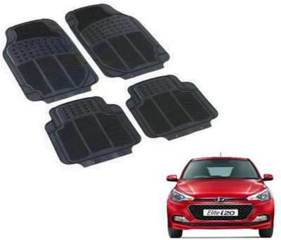 MOCKHE PVC (Polyvinyl Chloride) Standard Mat For  Hyundai Elite i20(Black)