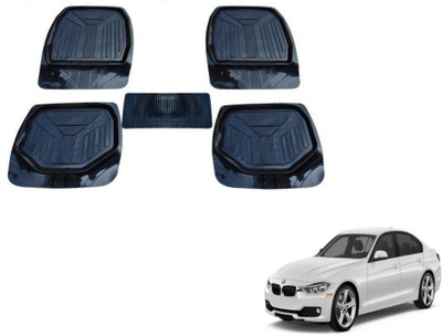 MOCKHE PVC (Polyvinyl Chloride) Standard Mat For  BMW 520i(Black)