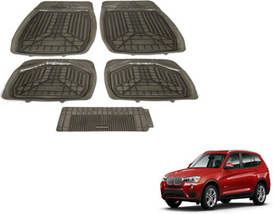 MOCKHE PVC (Polyvinyl Chloride) Standard Mat For  BMW X3(Grey)