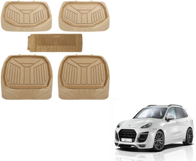 MOCKHE PVC (Polyvinyl Chloride) Standard Mat For  Porsche Cayenne(Beige)
