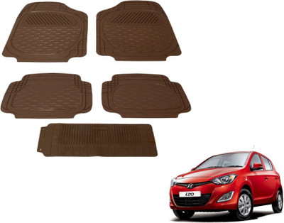 MOCKHE PVC (Polyvinyl Chloride) Standard Mat For  Hyundai i20(Beige)