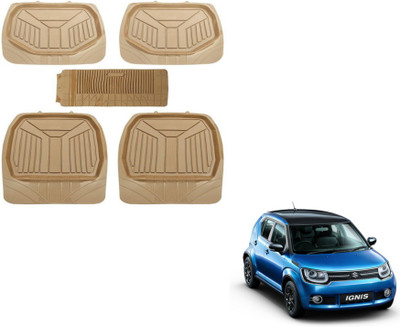 MOCKHE PVC (Polyvinyl Chloride) Standard Mat For  Maruti Suzuki NA(Beige)