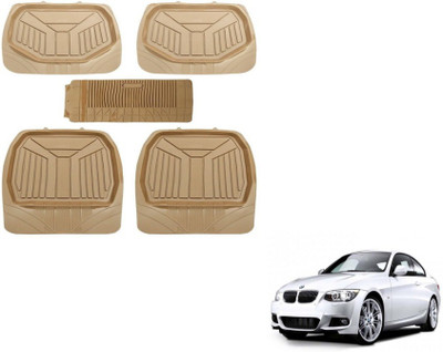 MOCKHE PVC (Polyvinyl Chloride) Standard Mat For  BMW 320D(Beige)