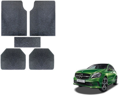 MOCKHE Rubber, Plastic Standard Mat For  Mercedes Benz A-Class(Grey)