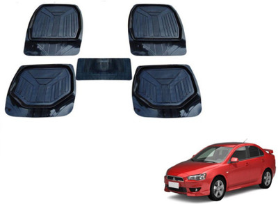 MOCKHE PVC (Polyvinyl Chloride) Standard Mat For  Mitsubishi Lancer(Black)