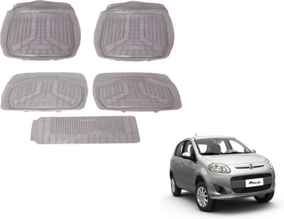 MOCKHE PVC (Polyvinyl Chloride) Standard Mat For  Fiat Palio(Clear)