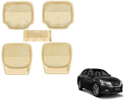 MOCKHE PVC (Polyvinyl Chloride) Standard Mat For  Honda Accord(Beige)