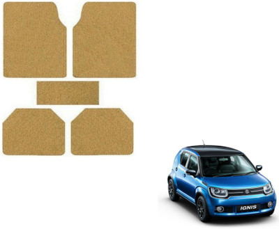 MOCKHE Rubber, Plastic Standard Mat For  Maruti Suzuki NA(Beige)