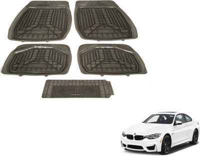 MOCKHE PVC (Polyvinyl Chloride) Standard Mat For  BMW 325i(Grey)