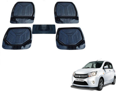 MOCKHE PVC (Polyvinyl Chloride) Standard Mat For  Maruti Suzuki Celerio(Black)