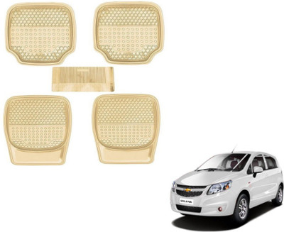 MOCKHE PVC (Polyvinyl Chloride) Standard Mat For  Chevrolet Sail UVA(Beige)
