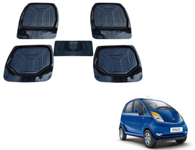 MOCKHE PVC (Polyvinyl Chloride) Standard Mat For  Tata Nano(Black)