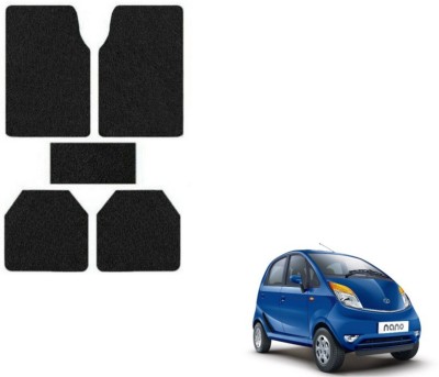 MOCKHE Rubber, Plastic Standard Mat For  Tata Nano(Black)