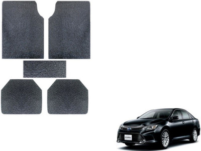 MOCKHE Plastic, Rubber Standard Mat For  Toyota Camry(Grey)